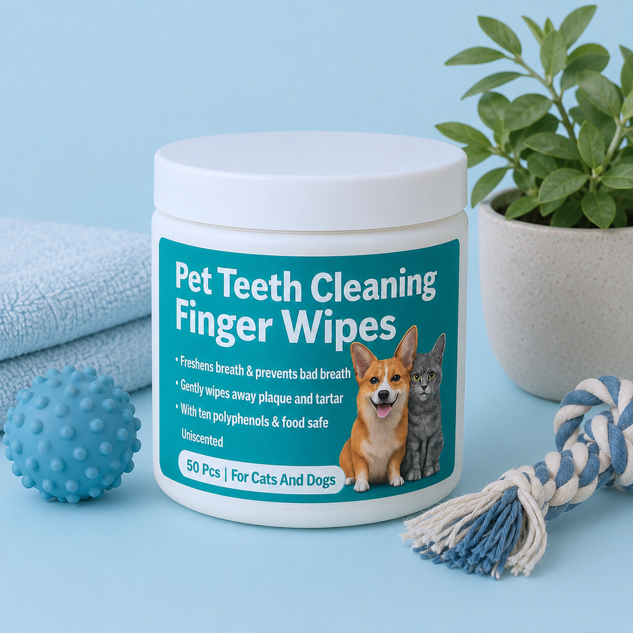 FreshPaw Dental Wipes