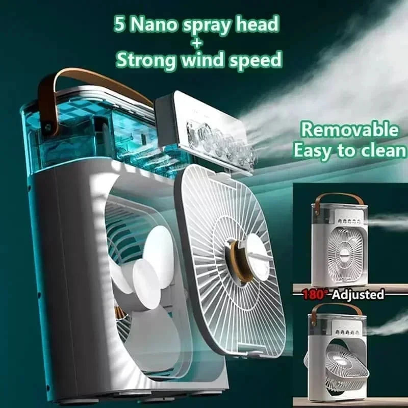 ArcticGlow™ 3-in-1 Cooling Fan